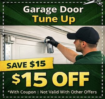 Coupon - Garage Door Tune Up $15 Off
